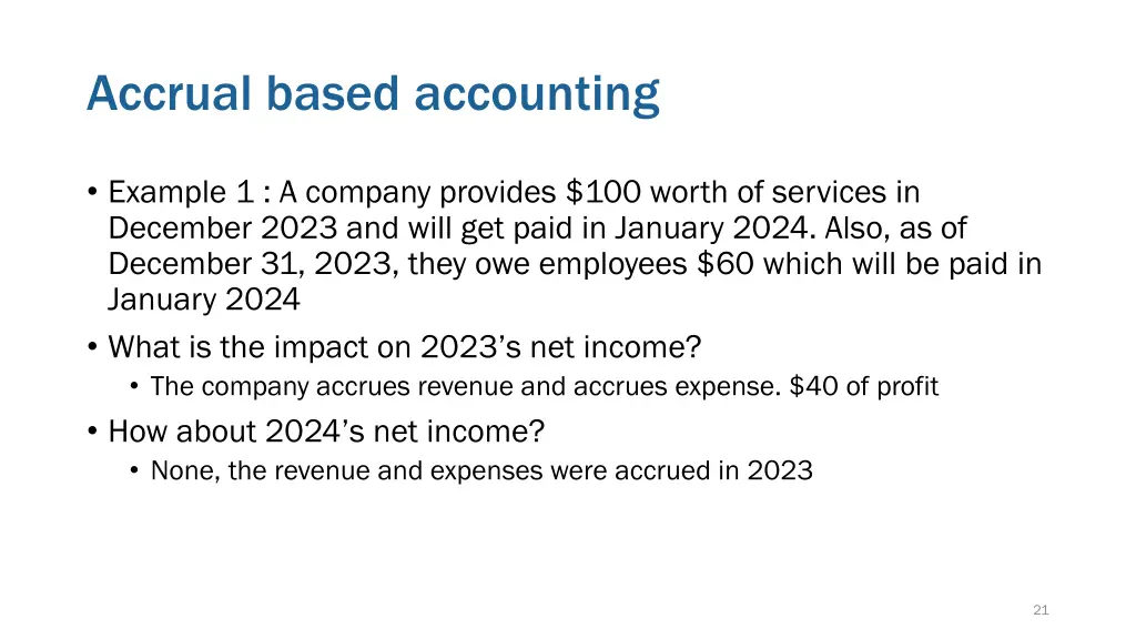 accrual based accounting