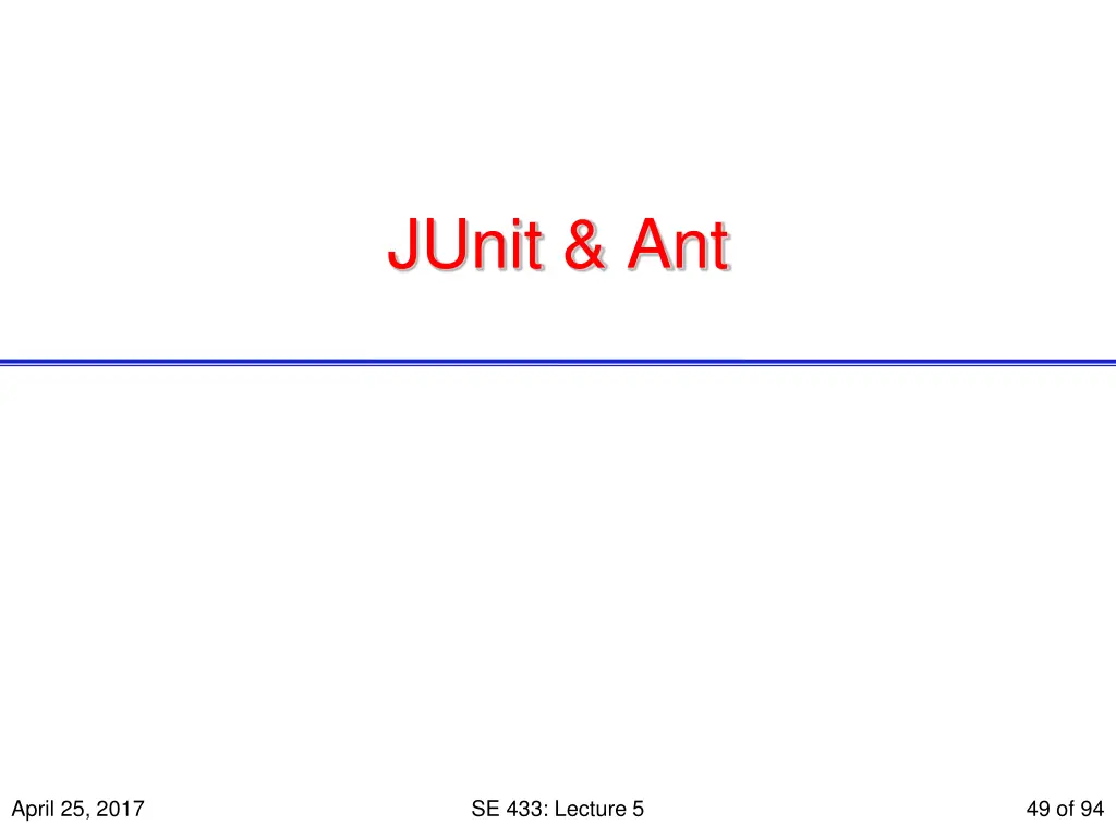 junit ant