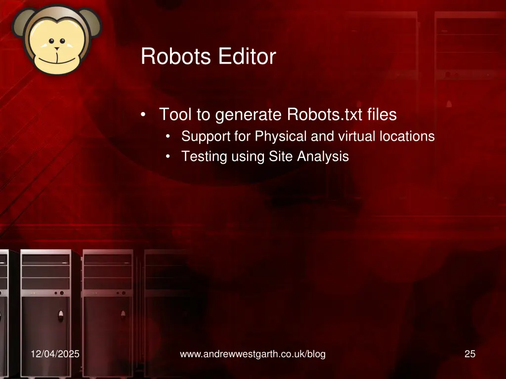 robots editor