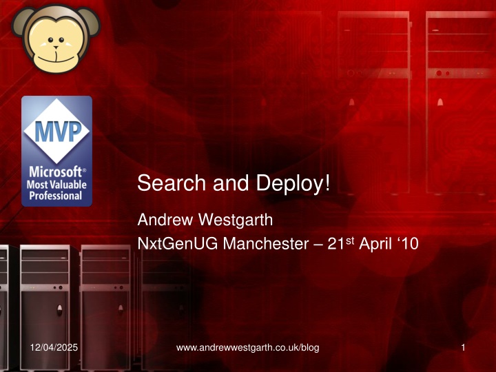 search and deploy