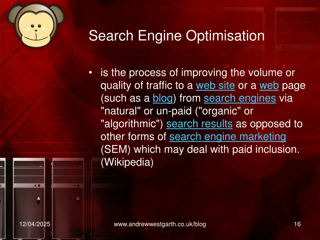search engine optimisation