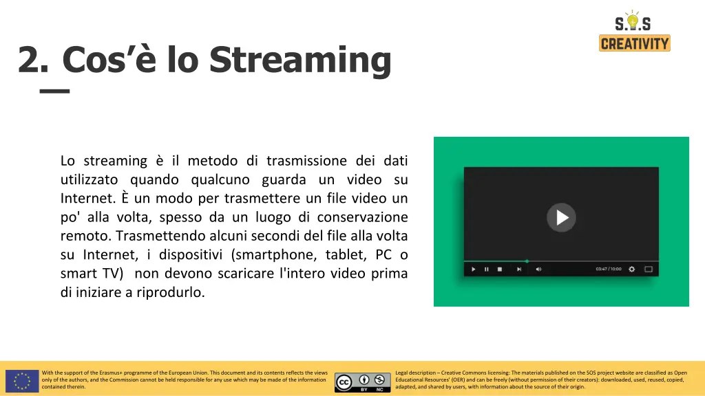 2 cos lo streaming