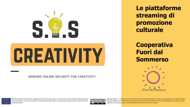 le piattaforme streaming di promozione culturale
