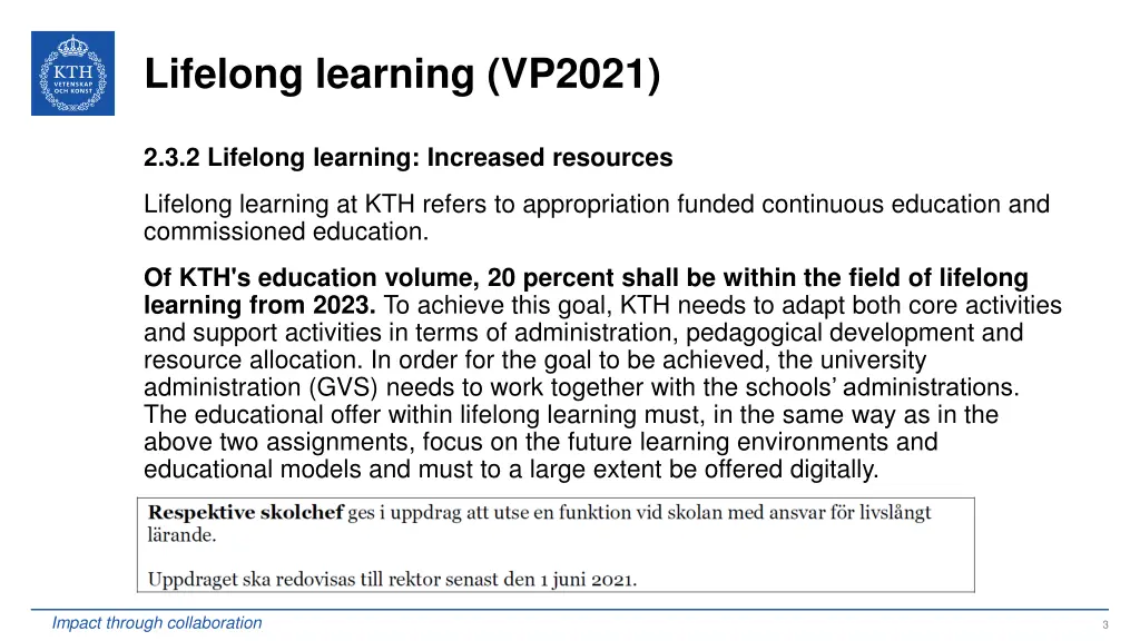 lifelong learning vp2021