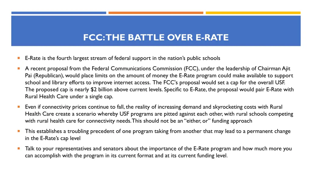 fcc the battle over e rate