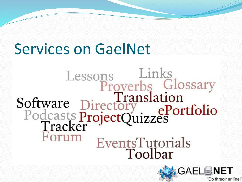 services on gaelnet