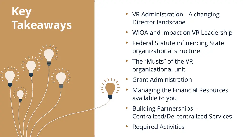 key takeaways