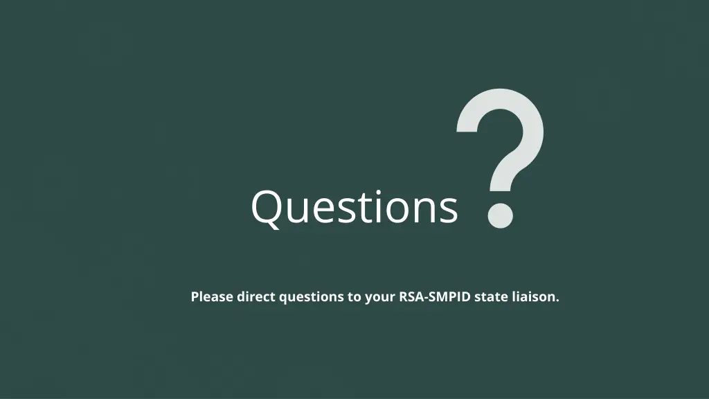 questions