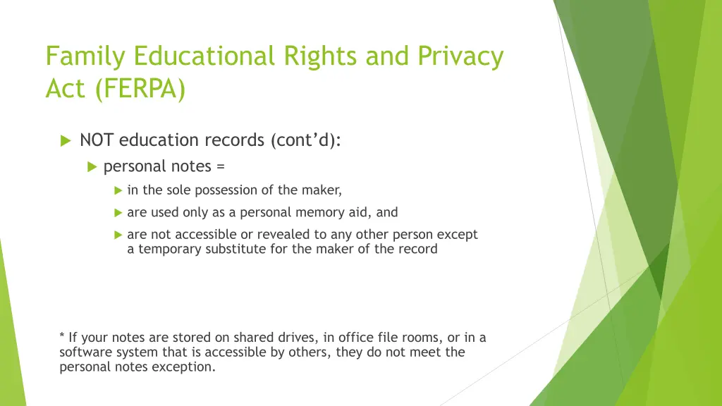 family educational rights and privacy act ferpa 3