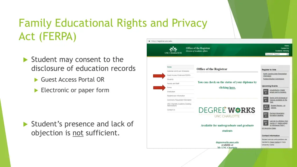 family educational rights and privacy act ferpa 4