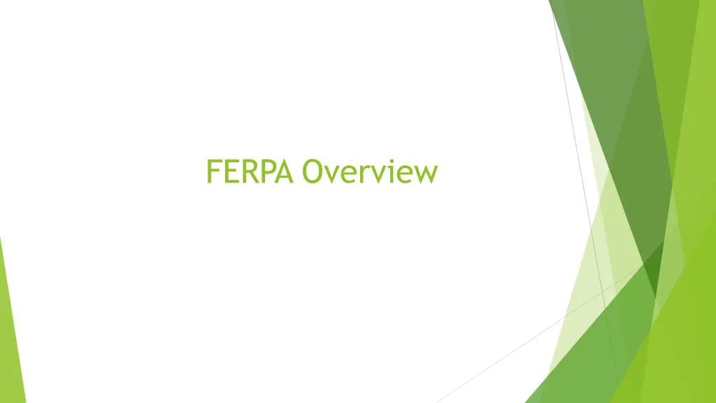 ferpa overview