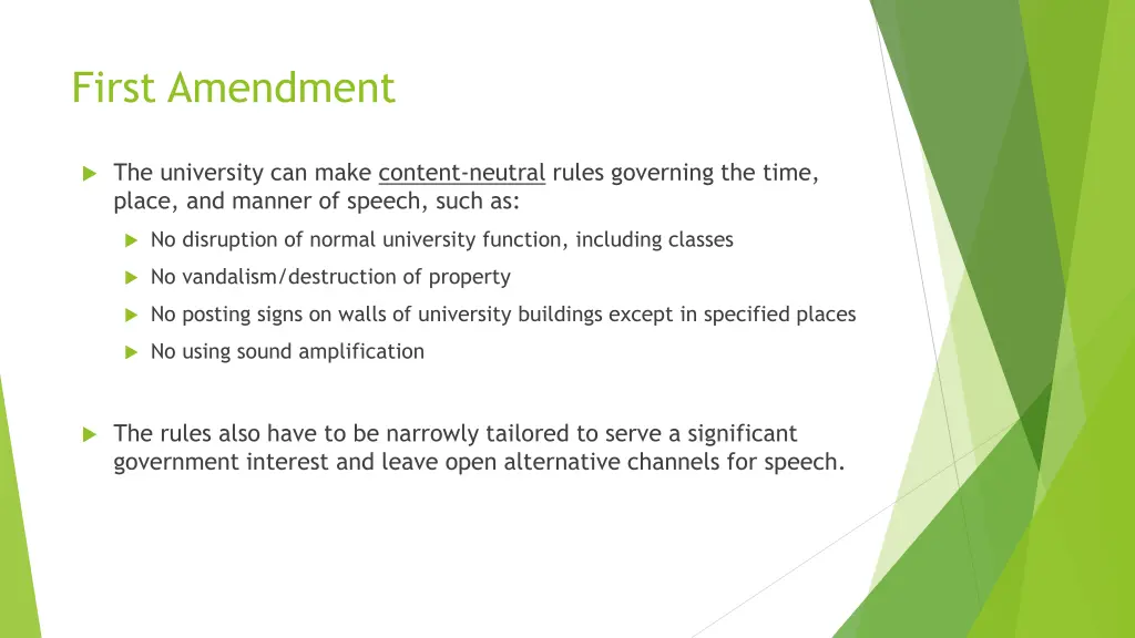 first amendment 4