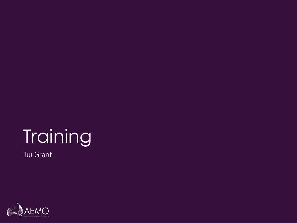 training tui grant