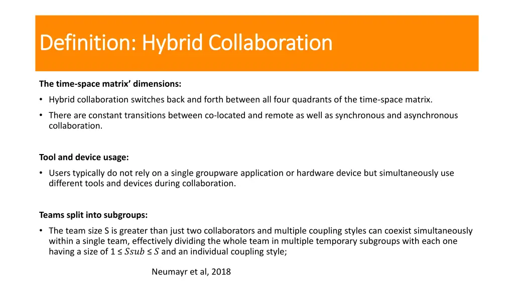 definition hybrid definition hybrid collaboration