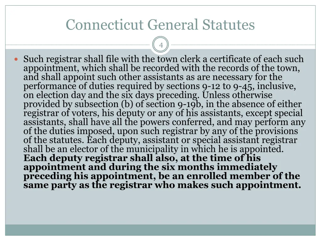 connecticut general statutes 2