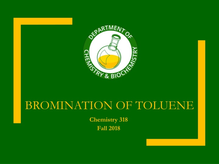 bromination of toluene