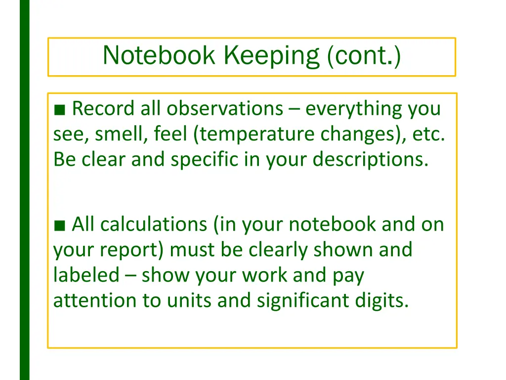 notebook keeping cont