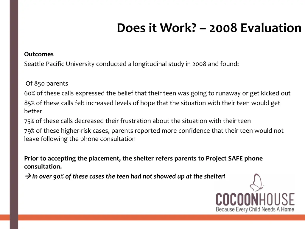 does it work 2008 evaluation