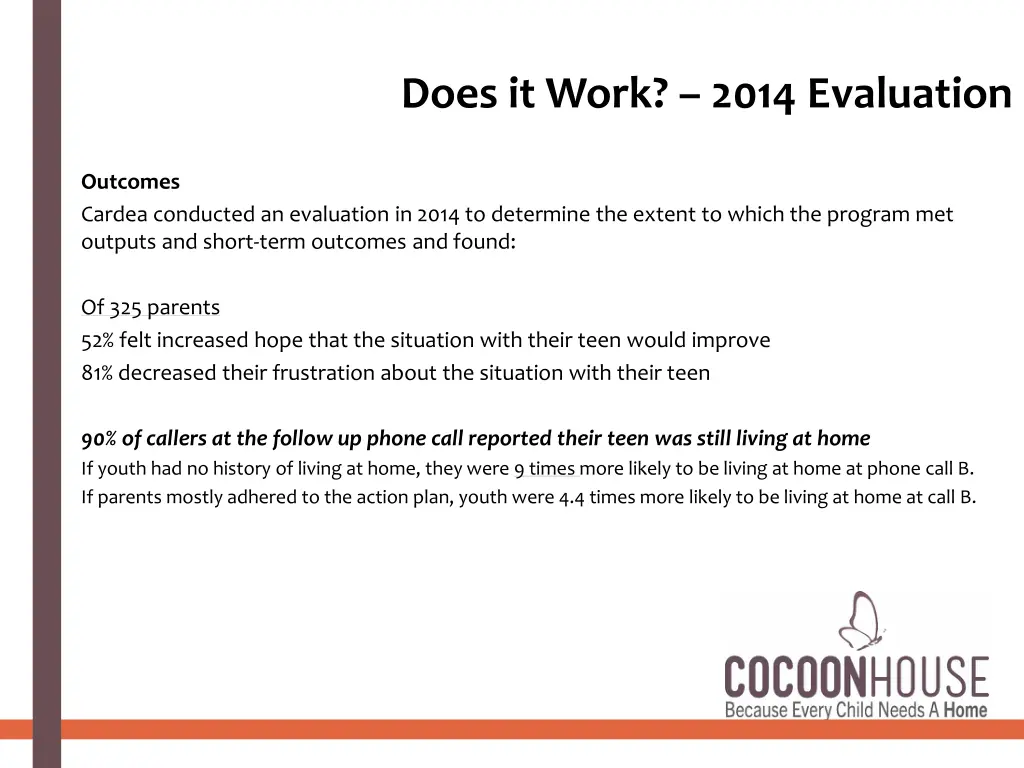 does it work 2014 evaluation