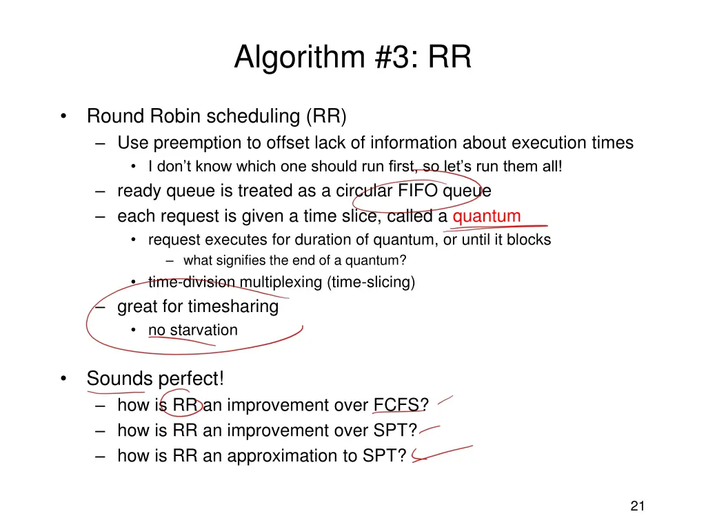 algorithm 3 rr
