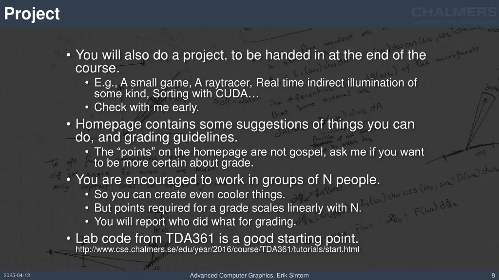 project