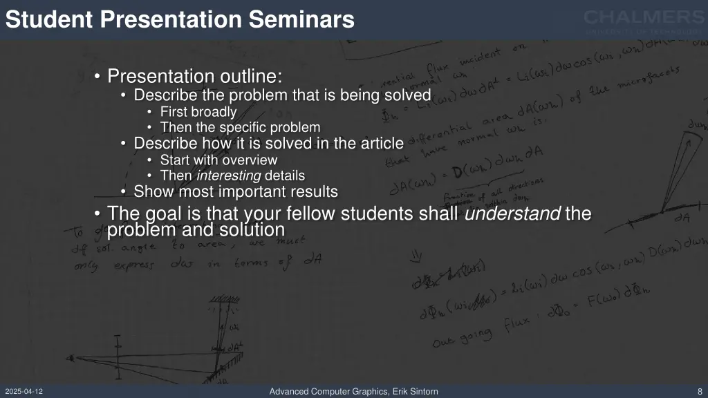 student presentation seminars 2