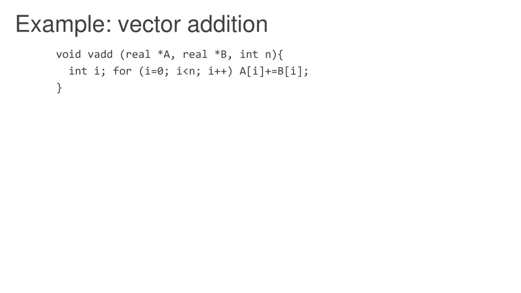 example vector addition