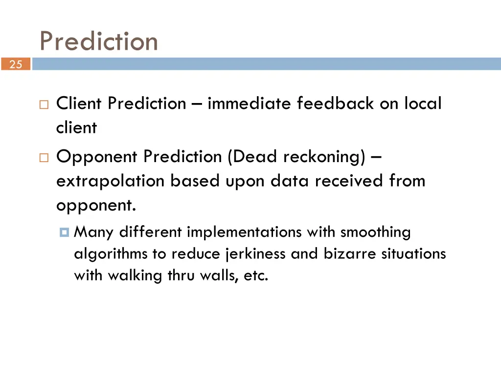25 prediction