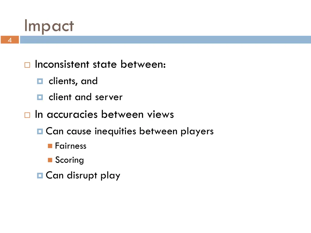 4 impact