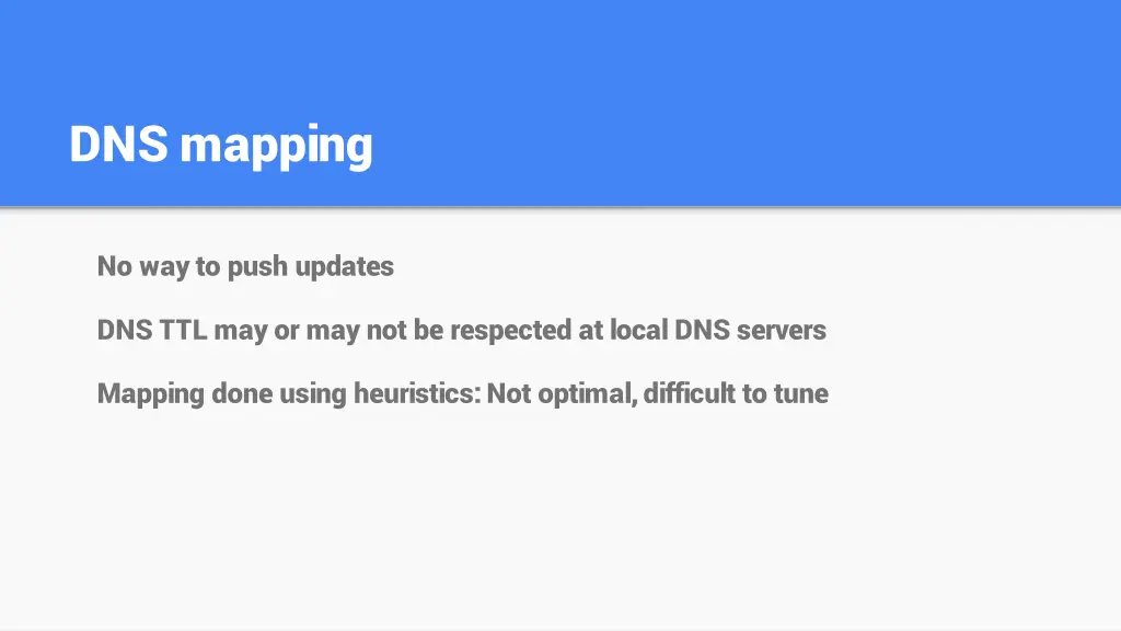 dns mapping