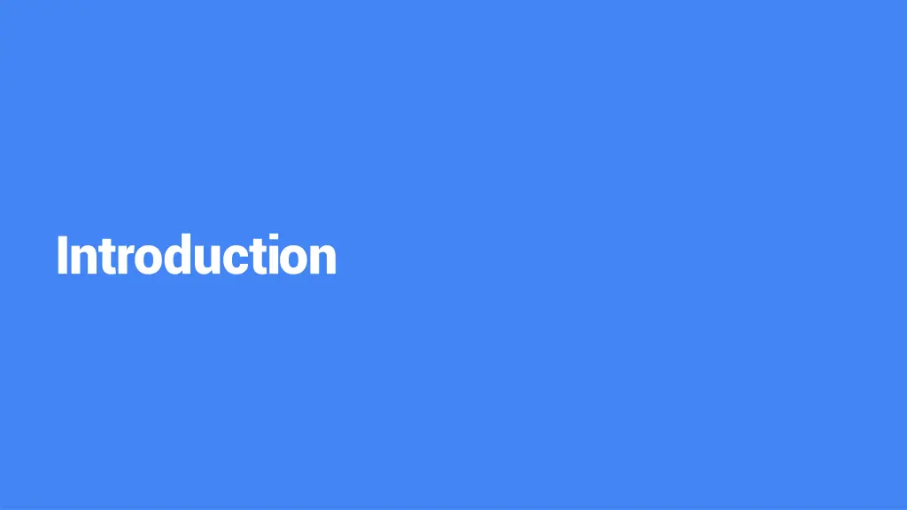 introduction