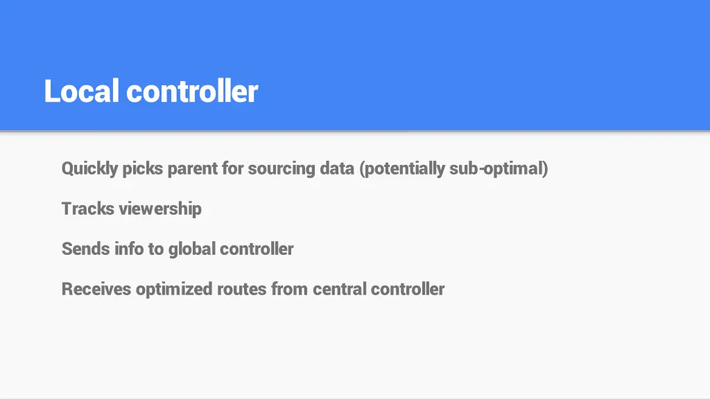 local controller