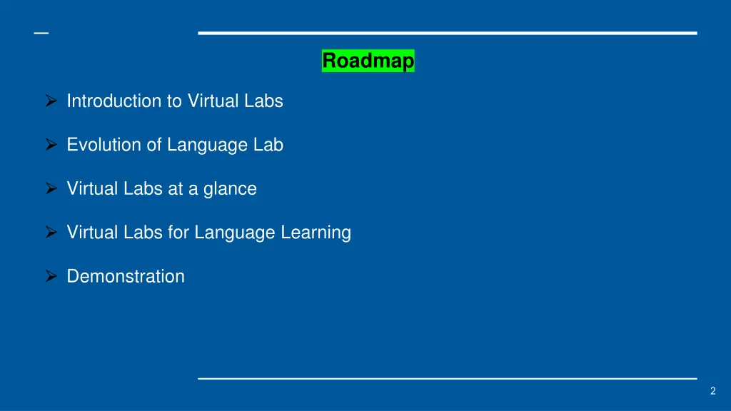 roadmap