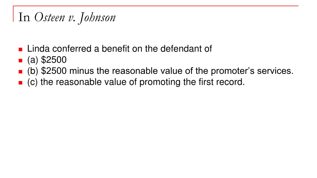 in osteen v johnson