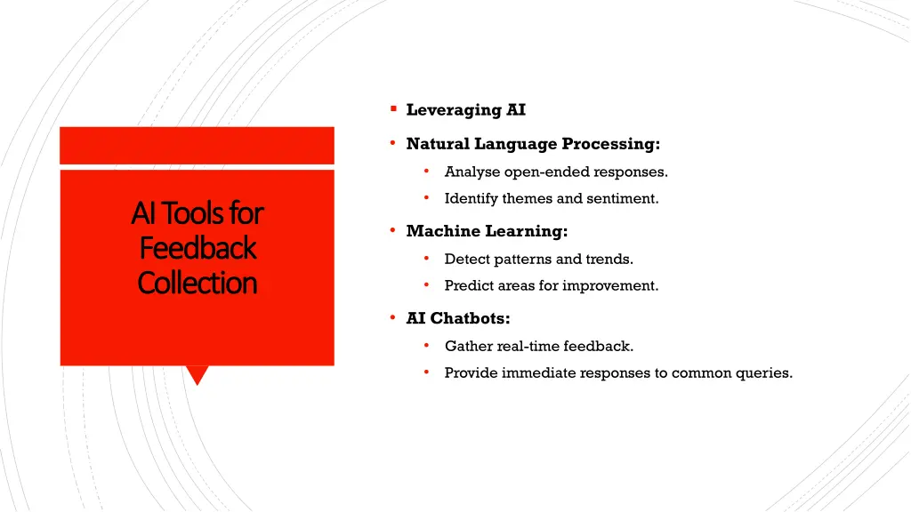 leveraging ai