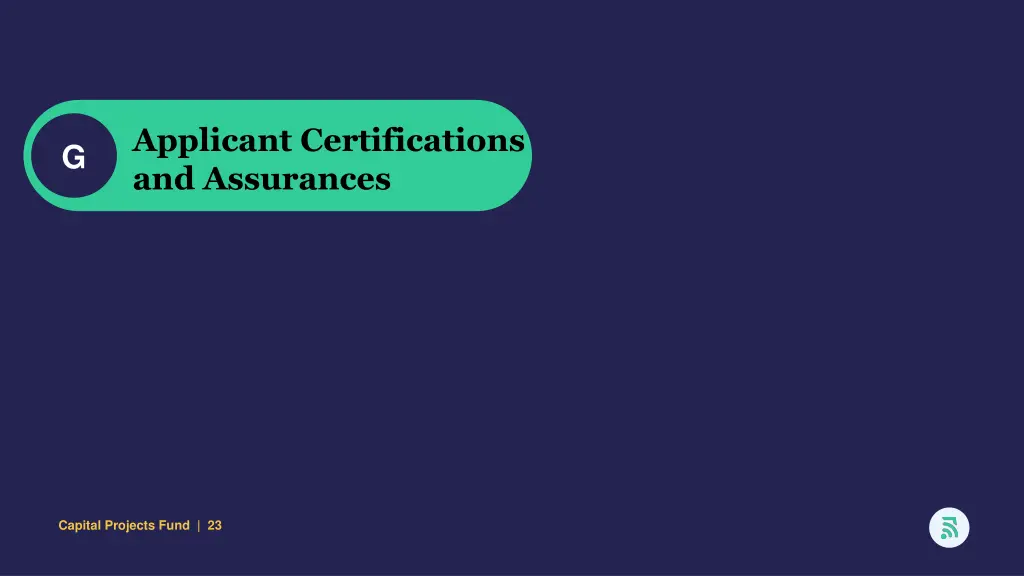 applicant certifications and assurances