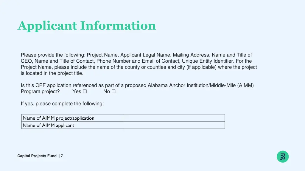 applicant information 1
