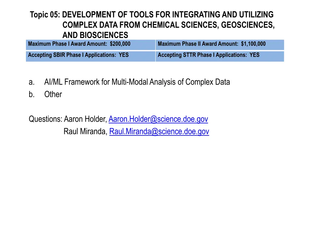 topic 05 development of tools for integrating