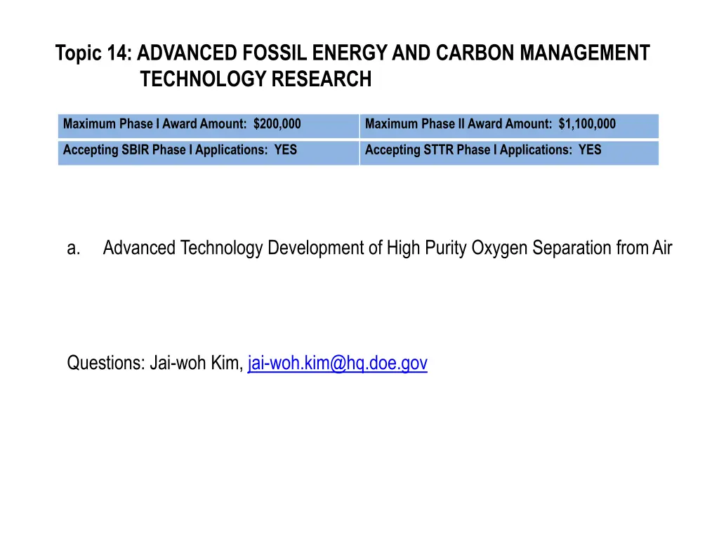 topic 14 advanced fossil energy and carbon