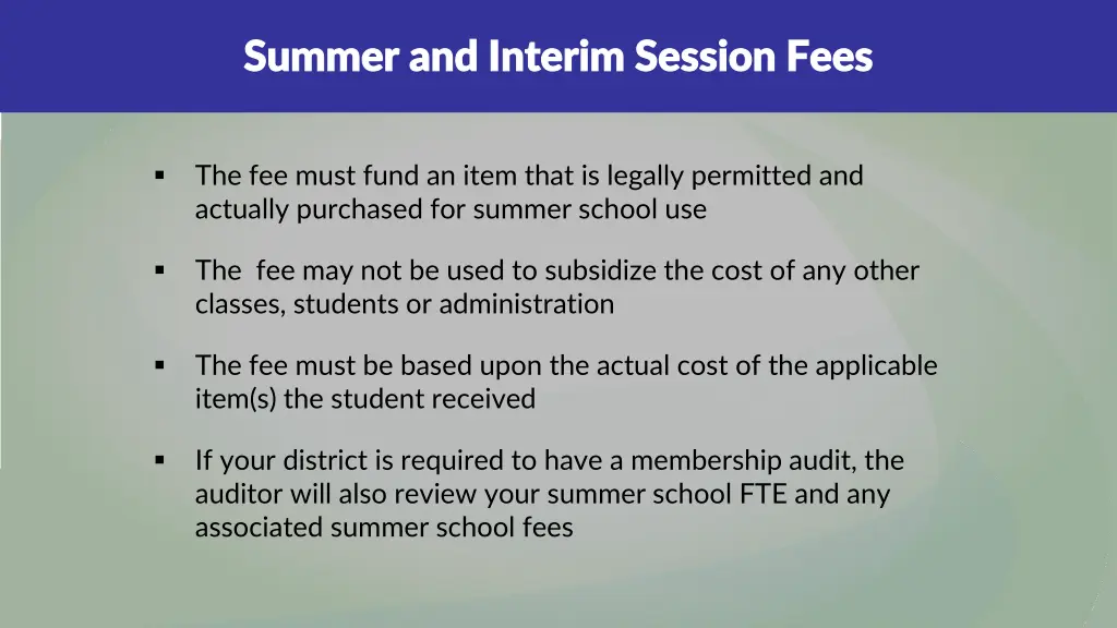 summer summer and interim session and interim 1