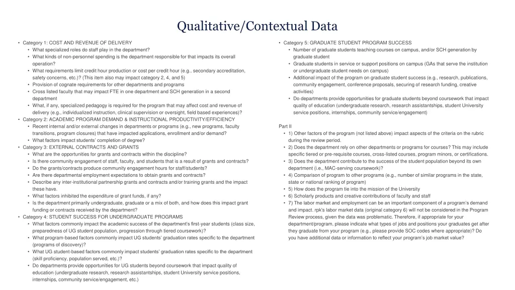 qualitative contextual data