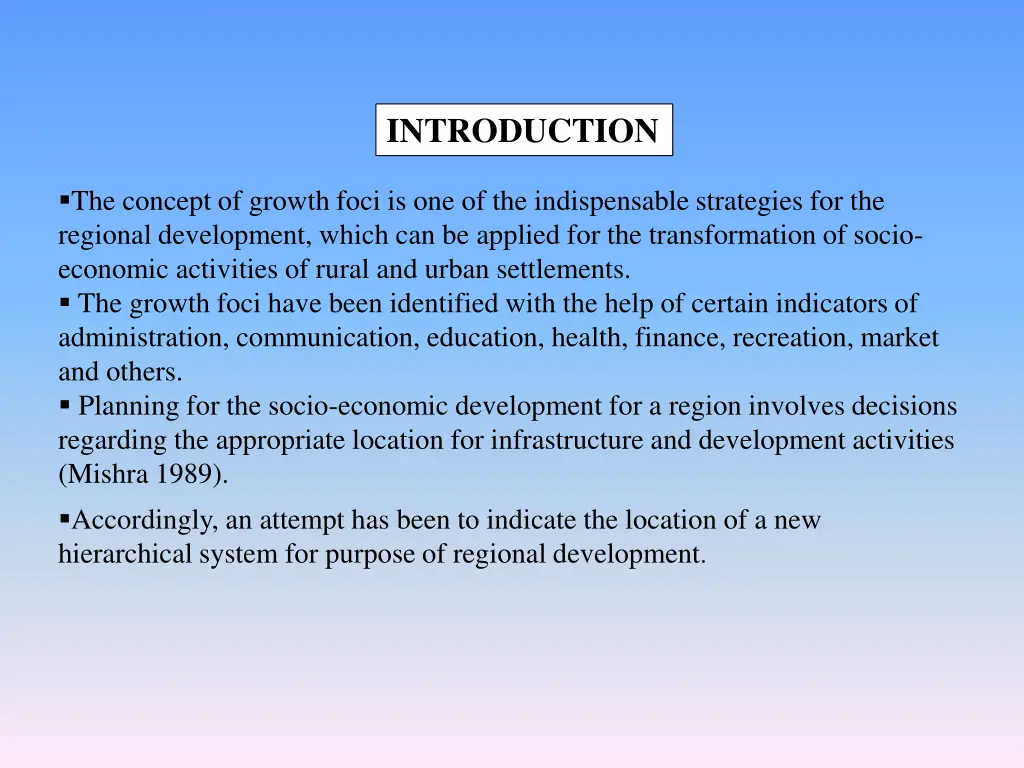 introduction