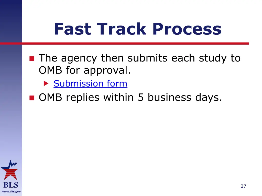 fast track process 3