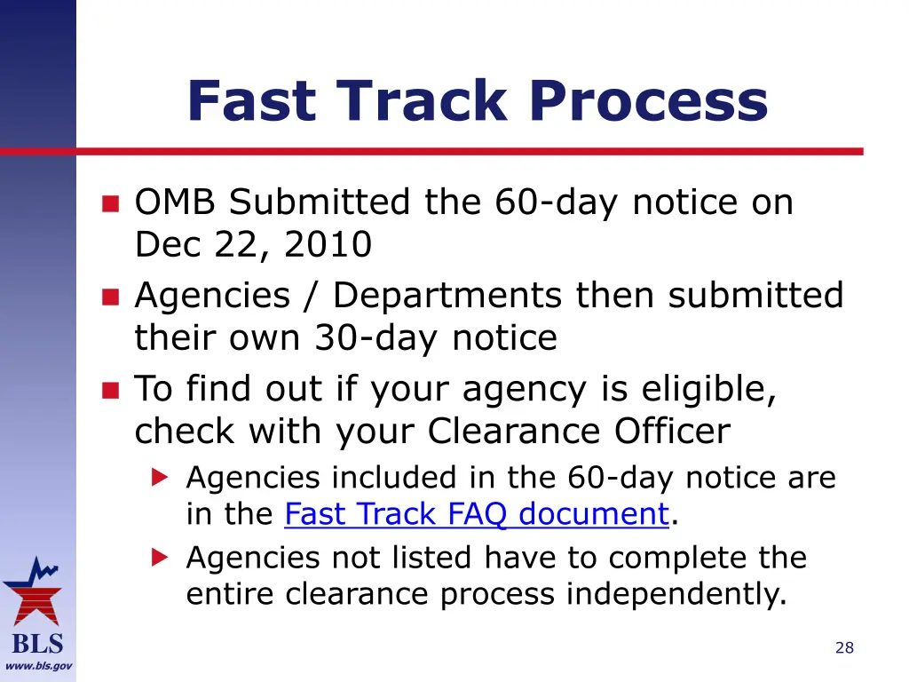 fast track process 4