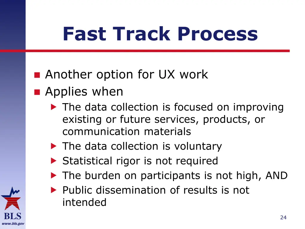 fast track process
