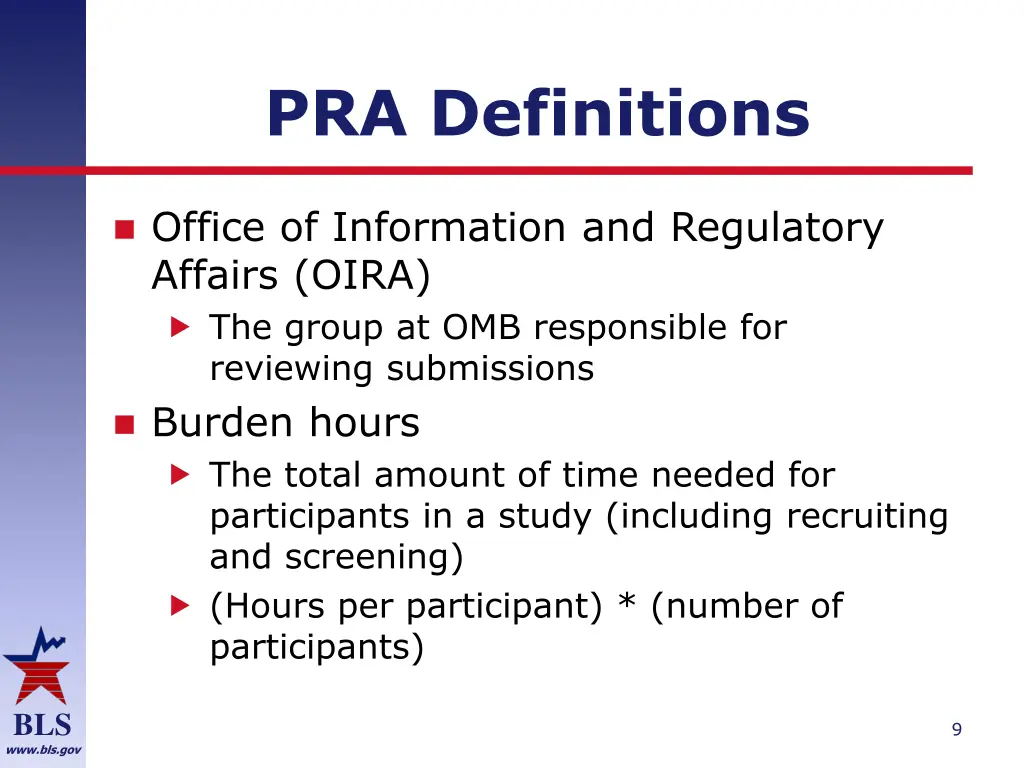 pra definitions 1