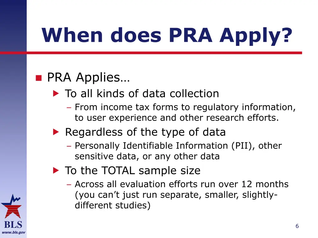 when does pra apply