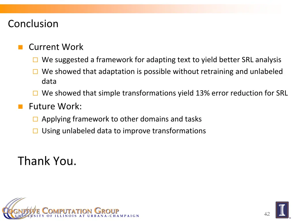 conclusion