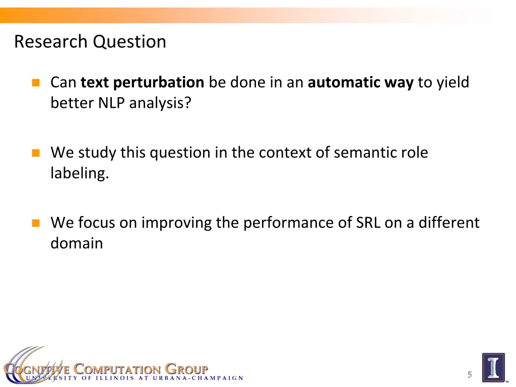 research question