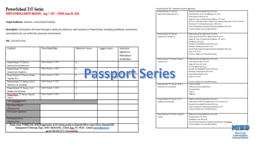 passport series